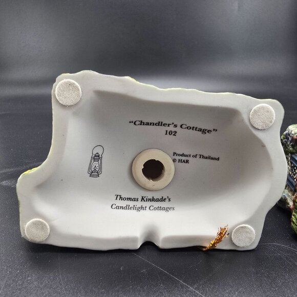 Thomas Kinkades Candlelight Cottages Lighted Ornament Collection JE3834 - Picture 13 of 14
